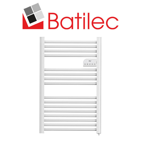 BATILEC - Batilec - Sèche-serviettes électrique à barres rondes - Puissance 500W - Gamme CEIBO - Inertie sèche - Chauffage rapide - large