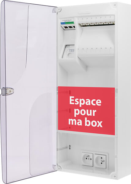 BATILEC - Coffret de communication Fullbox 8 RJ45 Grade 1-BATILEC - large