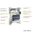 BATILEC - BATILEC BATI START M CONNECT - 2R/4 RJ45 GRD3TV/DTIO FTTH/TV2S/GIGA POE/ZA - vignette