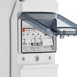 BATILEC - Coffret électrique piscine+horloge électronique + ID 40A + 2 DISJ 16A + 2prises - vignette