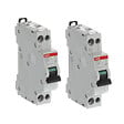 ABB - ABB Lot de 2 disjoncteurs Ph+N raccordement Vis 20A-4,5Ka - Courbe C - vignette