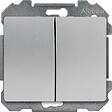 SIEMENS - SIEMENS Va & Vient + Poussoir Silver SIEMENS - vignette