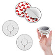 ANGELEYE - AngelEye Lot de 25 duos détecteurs de fumée NF auto 5ans + 50 supports aimantés - vignette