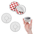 ANGELEYE - AngelEye Lot de 2 détecteurs de fumée NF autonomie 5 ans + 2 supports aimantés Magnetiks - vignette