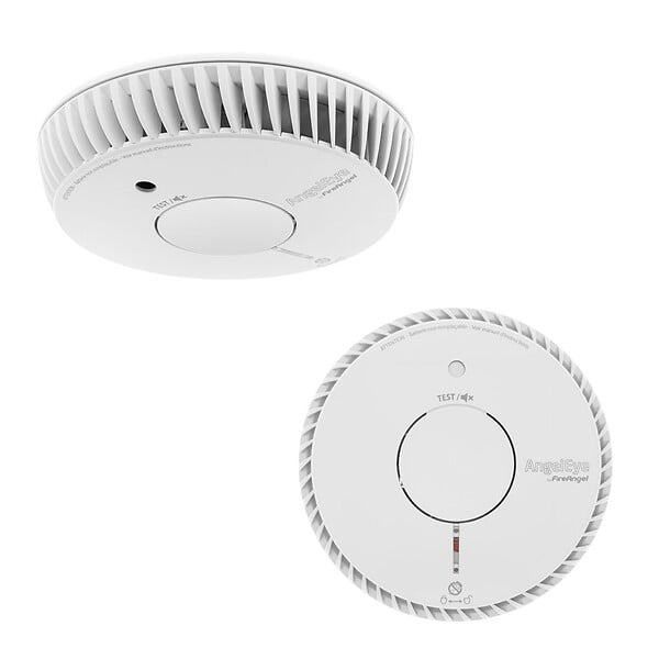 ANGELEYE - AngelEye Lot de 10 détecteurs de fumée NF autonomie 5ans-garantie 10 ans - large