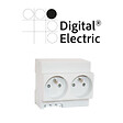 DIGITAL ELECTRIC - Digital Electric Double Prise Modulaire 16A - vignette