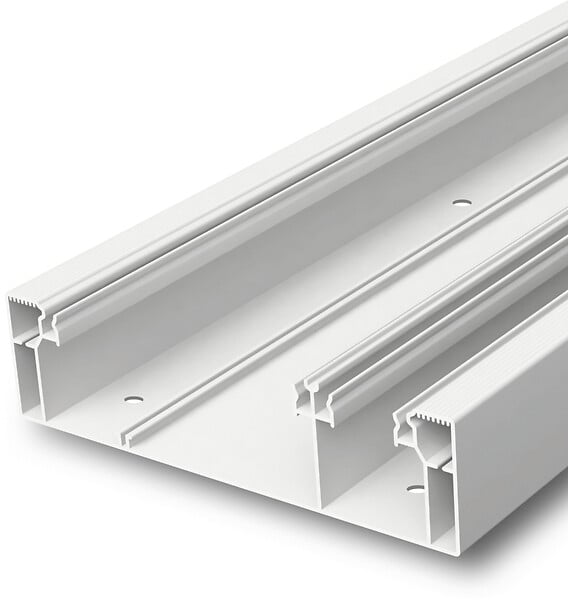SIEMENS - SIEMENS Goulotte GTL clipsable avec 13 modules et accessoires - large