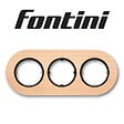 FONTINI - FONTINI Plaque 3 postes hêtre naturel DO - vignette