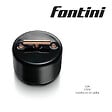 FONTINI - FONTINI Inter. volets-roulants rotatif métal cuivre brillant porcelaine noire DO - vignette