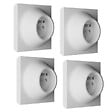 FONTINI - FONTINI Lot de 4 prises 2P+T blanche NEO EVO - vignette