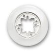FONTINI - FONTINI Plaque 1 poste porcelaine blanche DO - vignette