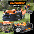 LAWNMASTER - Robot tondeuse autonome 24V sans fil périmétrique avec station de charge - Max 800m² - vignette