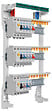 EATON CAPRI - Tableau 3 rangées pré-équipé 2 interdiff 40A + 1 interdiff 63A + 11 disjoncteurs - vignette