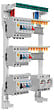 EATON CAPRI - Tableau 3R pré-équipé 2 interdiff 40A + 1 interdiff 63A + 10 disj + 2 prises - vignette