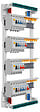 EATON CAPRI - Tableau 4 rangées pré-équipé 2 interdiff 63A + 2 interdiff 40A + 16 disjoncteurs - vignette