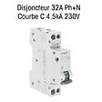 SIEMENS - SIEMENS Disjoncteur 32A Ph+N courbe C 4.5kA 230V - vignette