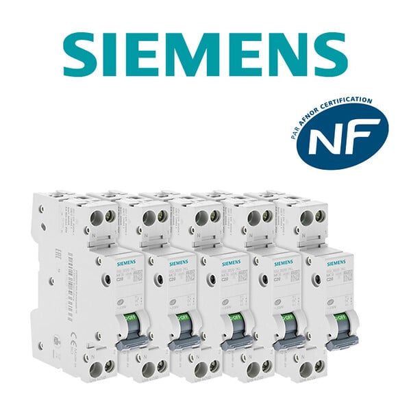SIEMENS - SIEMENS Lot de 5 Disjoncteurs PH 20A (983) - large