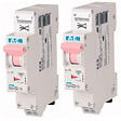 EATON CAPRI - EATON Lot de 2 disjoncteurs auto 2A Ph+N courbe C 45KA 230V - vignette
