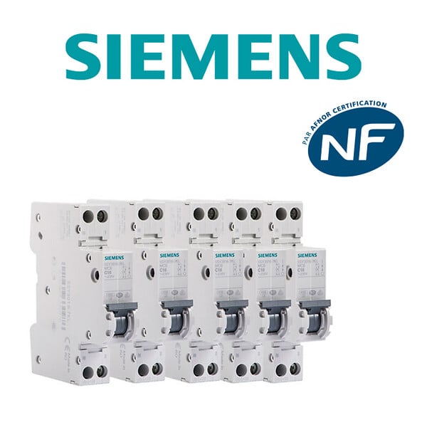 SIEMENS - SIEMENS Lot de 5 Disjoncteurs PH 16A SIEMENS (976) - large