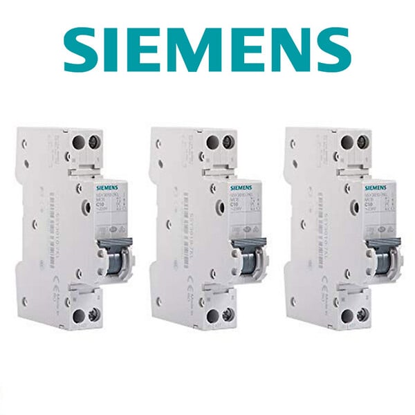 SIEMENS - SIEMENS Lot 3 disjoncteurs phase + neutre 20A, qualité et fiabilité garanties par SIEMENS - large