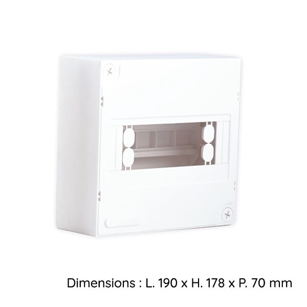 SIEMENS - SIEMENS Tableautin électrique 1 rangée 9 modules - large