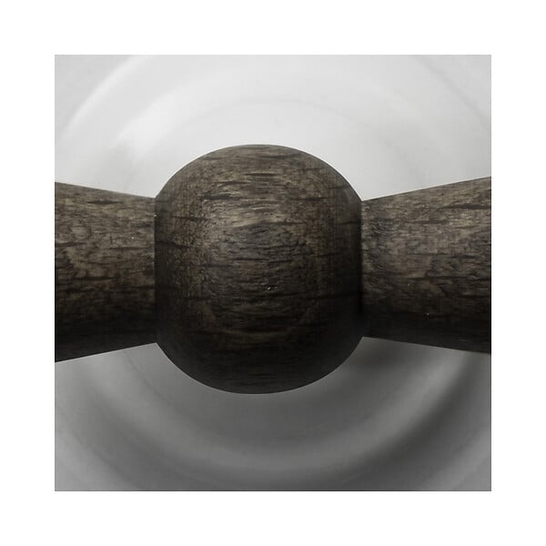 FONTINI - FONTINI GARBY COLONIAL VV Interrupteur Va & Vient Porcelaine Blanche Manette Bois Hêtre - large
