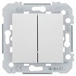 SIEMENS - SIEMENS Double Va-et-Vient Blanc DELTA VIVA - vignette