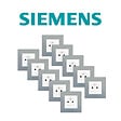SIEMENS - SIEMENS LOT 10 Prise 2P+T Blanc Delta Viva + Plaque Silver - vignette