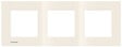 SIEMENS - SIEMENS Plaque Triple Beige DELTA VIVA - vignette