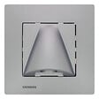 SIEMENS - SIEMENS Sortie de cable Silver Delta Viva + Plaque Silver - vignette