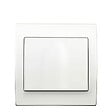 SIEMENS - SIEMENS Sortie de cable Blanc Delta Iris + Plaque basic Blanc - vignette
