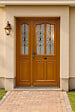 GD MENUISERIES - Porte d'entrée Bois Tiercée Carole H215xL140 cm Côte Tableau p.Droit - vignette