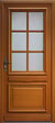 GD MENUISERIES - Porte d'entrée Bois vitrée, Cumin, H215 x L90 cm Côte Tableau p.Droit, (Poignee, Barillet ref IN158RPL2 - IN303NEW) - vignette