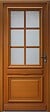 GD MENUISERIES - Porte d'entrée Bois vitrée, Cumin, H215 x L90 cm Côte Tableau p.Gauche, (Poignee, Barillet ref IN158RPL2 - IN303NEW) - vignette