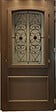 GD MENUISERIES - Porte d'entrée Bois Vitrée Adrien Gris Quartz, H215 x L90 cm Côte Tableau p. Gauche, (Poignee, Barillet ref IN158RPL2 - IN303NEW) - vignette