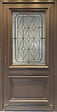 GD MENUISERIES - Porte d'entrée Bois Vitrée Camille Gris Quartz, H215 x L90 cm Côte Tableau p.Droit, (Poignee, Barillet ref IN158RPL2 - IN303NEW) - vignette
