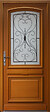GD MENUISERIES - Porte d'entrée Bois vitrée, Curcuma, H215 x L90 cm Côte Tableau p.Droit, (Poignee, Barillet ref IN158RPL2 - IN303NEW) - vignette