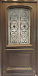 GD MENUISERIES - Porte d'entrée Bois Vitrée Adrien Gris Quartz, H215 x L90 cm Côte Tableau p. Gauche (Poignee, Barillet ref 010403RFP) - vignette