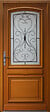 GD MENUISERIES - Porte d'entree Bois vitree, Curcuma, H215 x L80 cm Côte Tableau p.Droit - vignette