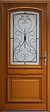 GD MENUISERIES - Porte d'entree Bois vitree, Curcuma, H215 x L80 cm Côte Tableau p.Gauche (Poignee, Barillet ref 010403RFP) - vignette