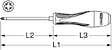 KS TOOLS - KSTOOLS - Tournevis ULTIMATE POZIDRIV, PZ0 - L.75 mm - 922.6041 - vignette
