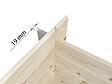 WHITE WOOD - Abri de jardin en bois  massif Zoé 2 - Blanc - L.220xP.220xH.208cm - vignette