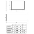 JACOB DELAFON - Tablier frontal pour baignoire rectangulaire 180 x 90 x 60 cm installation angle Blanc mat - vignette