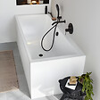 JACOB DELAFON - Tablier frontal pour baignoire rectangulaire 180 x 90 x 60 cm installation angle Blanc - vignette