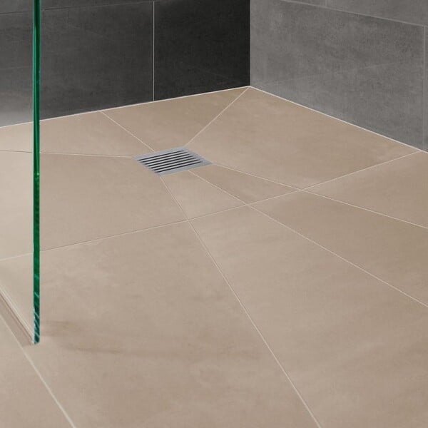 WEDI - Receveur en polystyrène extrudé à carreler Primo 1800 x 900 mm à sortie excentrée - large