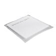 U-TILE - Receveur résine 90 x 90 cm blanc effet granit - grille caniveau excentrée - vignette
