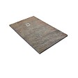 U-TILE - Receveur pierre naturelle cuivre 180 x 90 cm - grille carrée acier excentrée - vignette