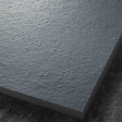 U-TILE - Receveur résine 150 x 100 cm gris granit effet granit - grille carrée excentrée - vignette