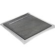 MARMOX - Receveur pierre naturelle ardoise claire U-Tile grille caniveau excentrée - vignette