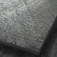 MARMOX - Receveur pierre naturelle ardoise claire U-Tile grille caniveau excentrée - vignette